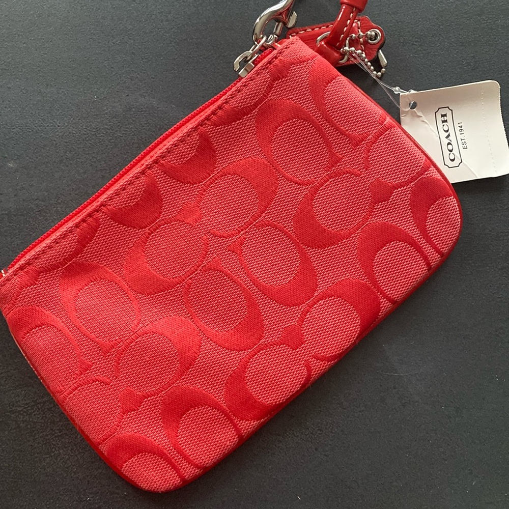 Coach wristlet